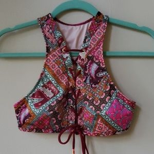 Victoria Secret Lace Up Bikini Top